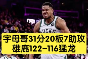 开云-关于字母哥关键节点惊险取胜，美国队带队取胜！的信息